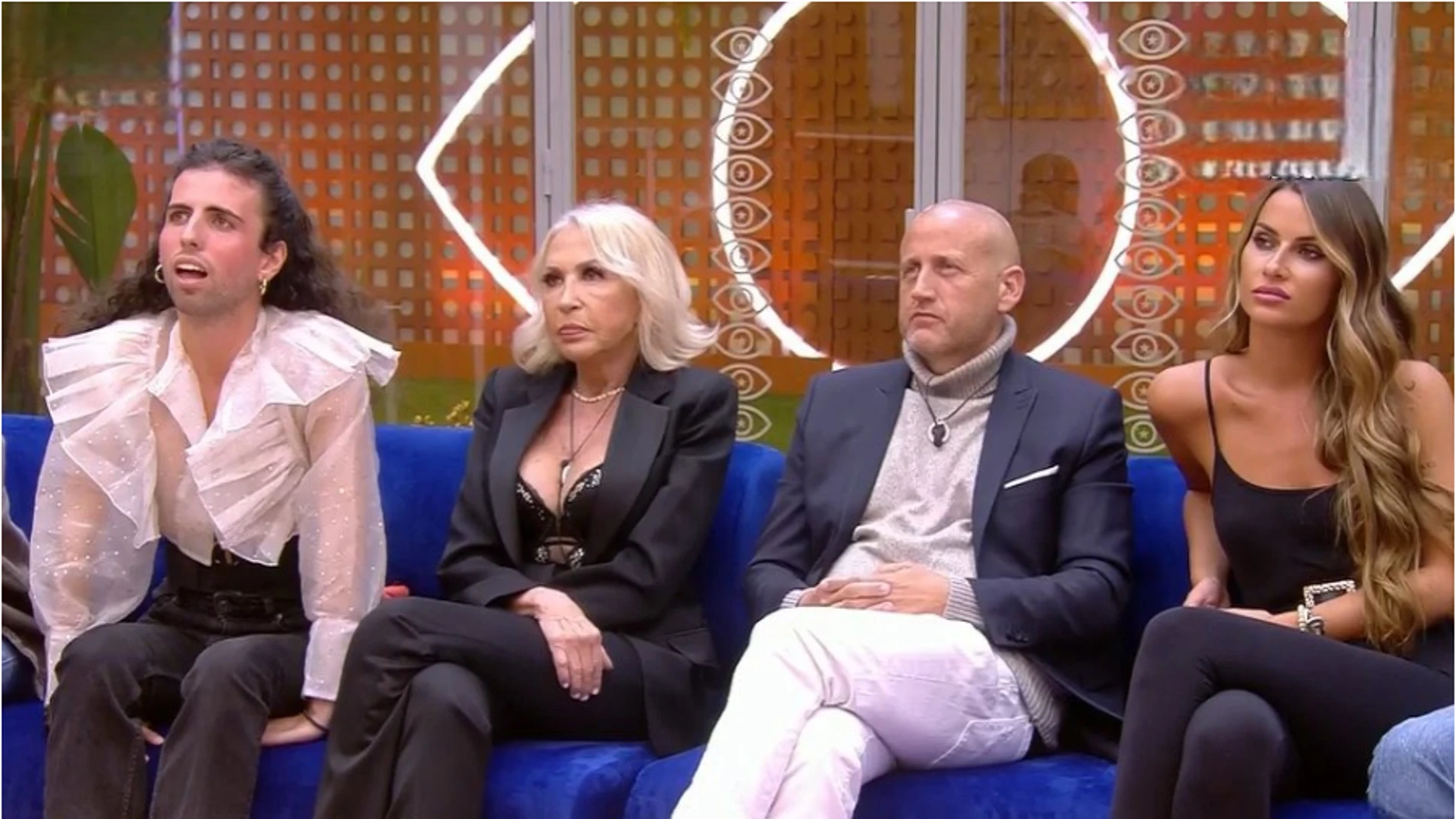 Albert Infante, Laura Bozzo, Gustavo Guillermo y Pilar Llori, concursantes de 'GH VIP 8'