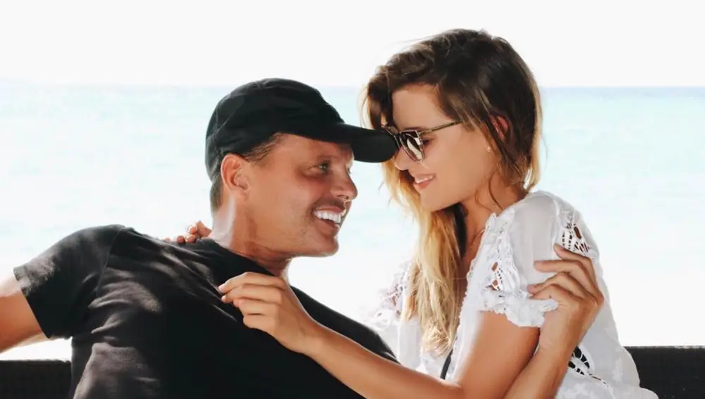 Luis Miguel y su hija Michelle Salas