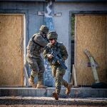 Militares españoles en unas maniobras en Lituania con la OTAN.