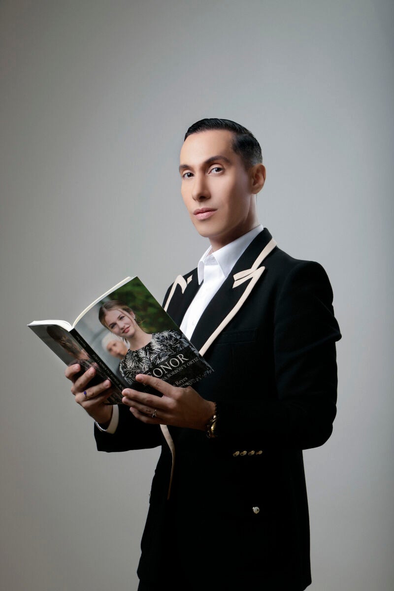 Jesús Reyes autor de ‘Leonor: Estilo de una Borbón y Ortiz’.