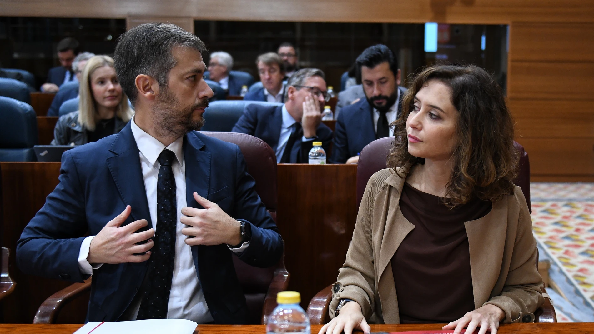 Isabel Díaz Ayuso en el Pleno de la AsambleaEUROPA PRESS13/10/2023