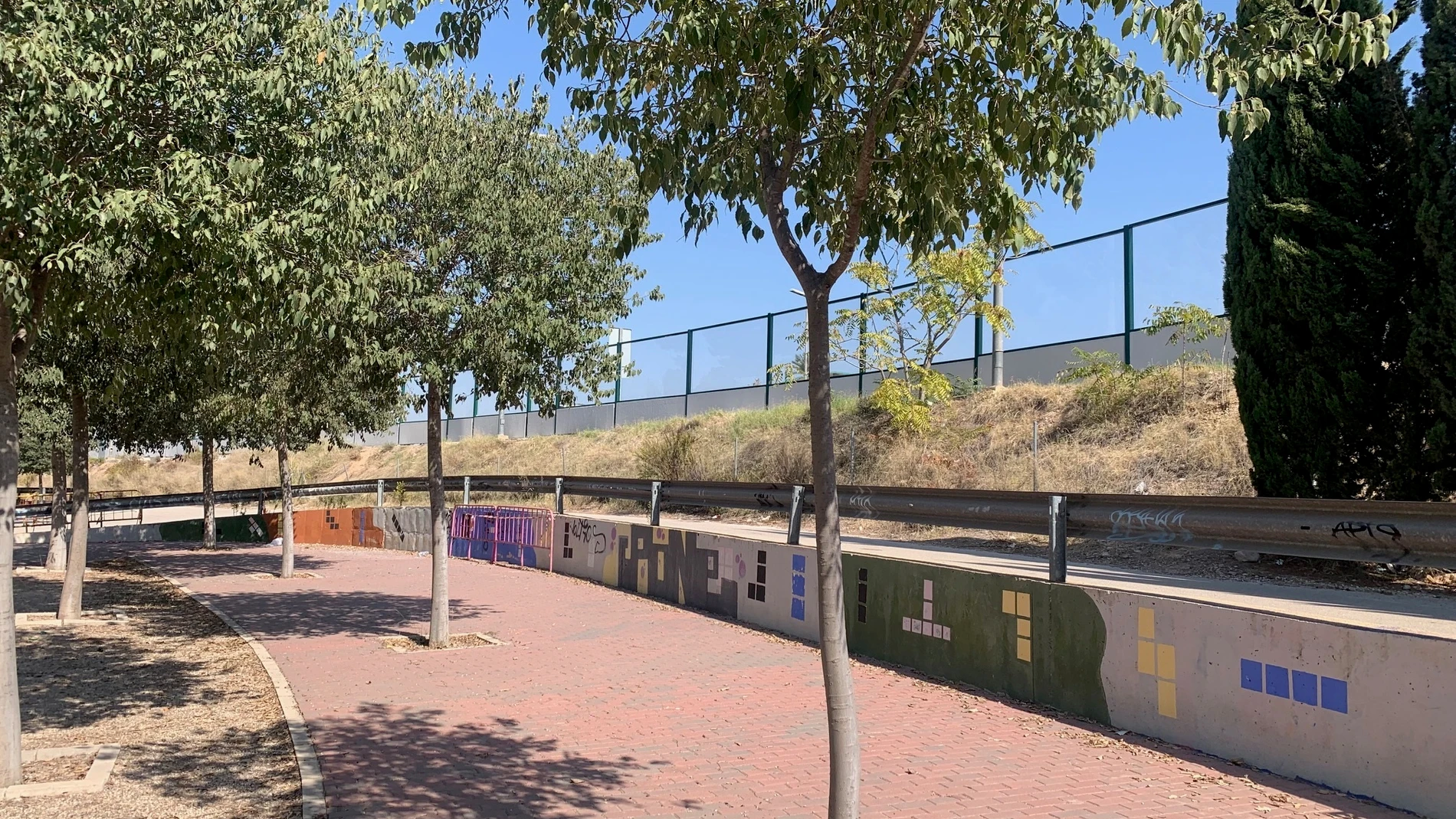 Las pantallas acústicas transparentes de Barriomar permitirán disfrutar de las vistas de Murcia Río desde Ronda Oeste