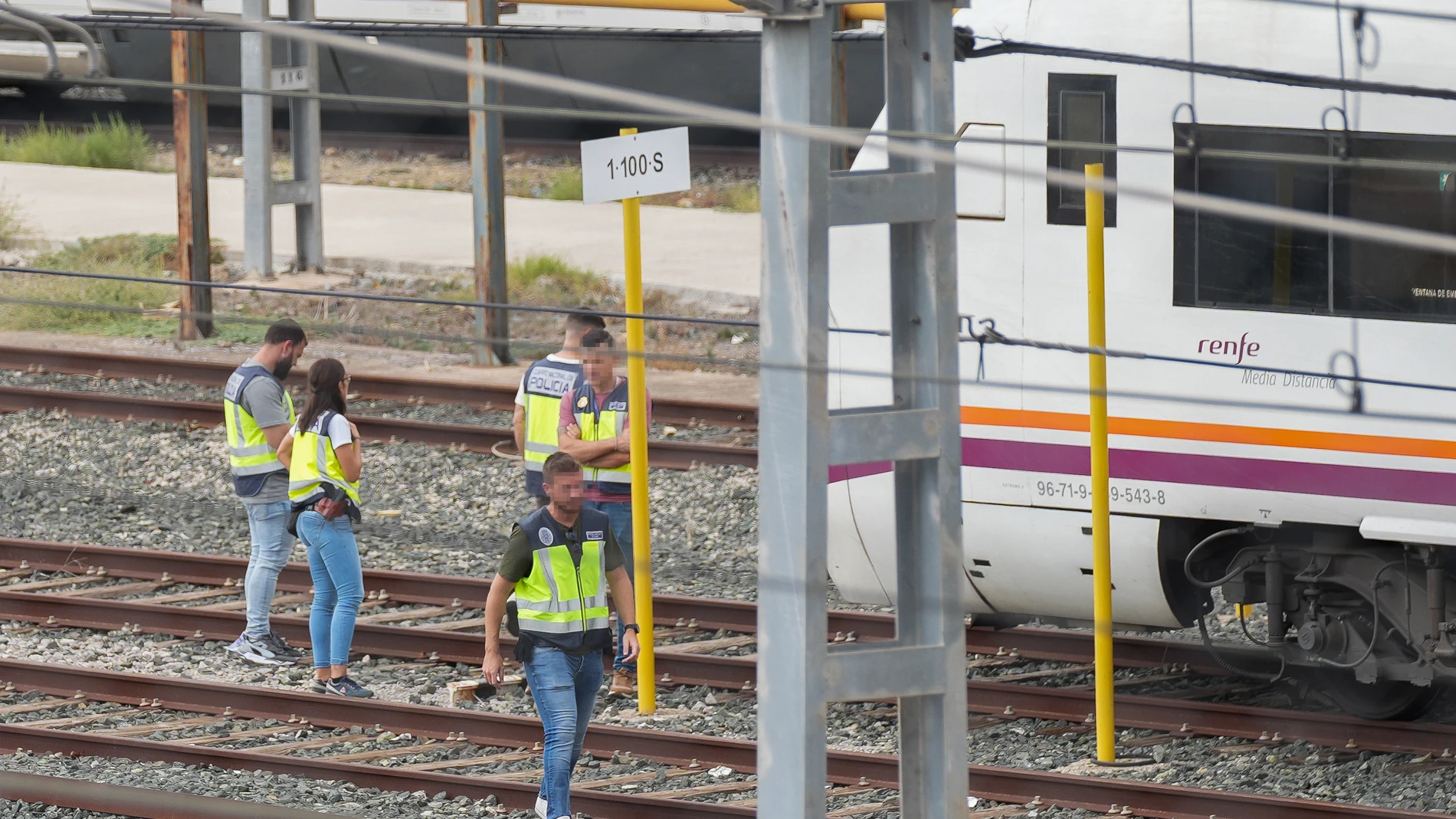 El tren donde se ha hallado el cadáver de Álvaro Prieto estaba averiado y desde agosto sin prestar servicio