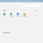 Aspecto de una instalación limpia de Windows 11, sin apps no esenciales. 