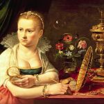 Posible autorretrato de Clara Peeters