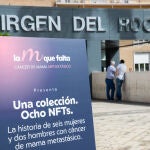 La exposición de NFTs sobre cáncer de mama metastásico de #laMquefalta llega al Hospital Virgen del Rocío de Sevilla