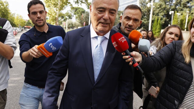 Carlos Iglesias, hermano de Julio Iglesias, declara en la Audiencia Provincial de Madrid