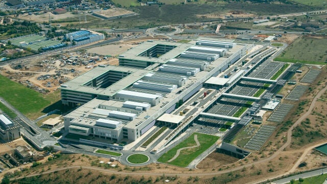 El Hospital Universitario de Son Dureta (Palma de Mallorca) ha sido construido por Dragados