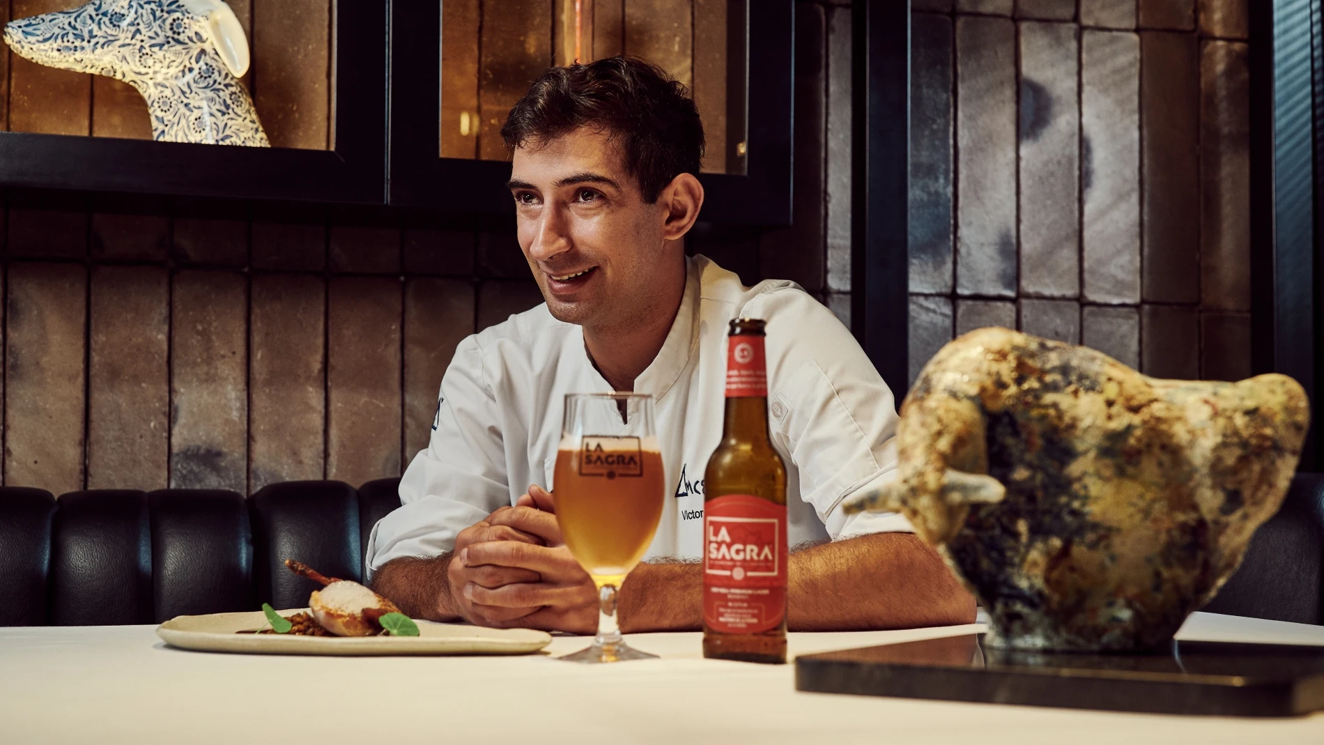 Víctor Infantes, chef de Ancestral (Illescas)