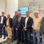 Javier Iglesias con representantes de los Grupos de Acción Local de Salamanca