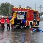 Las fuertes lluvias en la región provocan incidentes y la intervención de los Bomberos