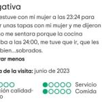 Se viraliza el zasca de un dueño de un restaurante a un comentario cliente