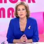 Ana Rosa Quintana hablando sobre el cáncer de mama en "TardeAR"