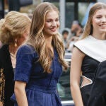 La princesa Leonor y la infanta Sofía