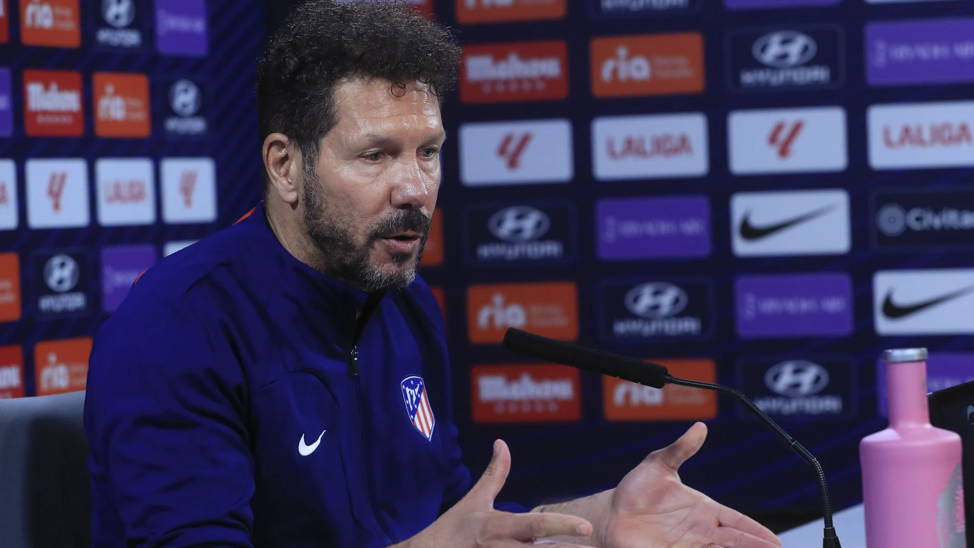 El Cholo, en la rueda de prensa previa al Celta-Atlético