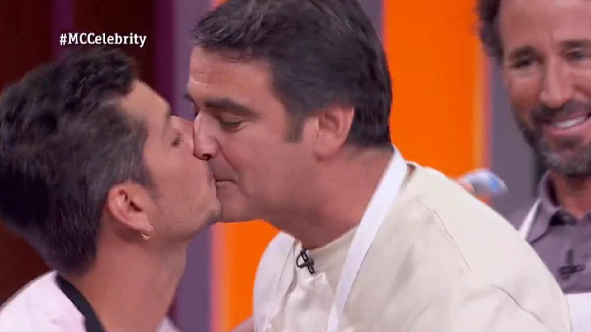 El pico de Jesulín y Eduardo Casanova en 'MasterChef Celebrity': "¡Esto es histórico: las dos Españas!"