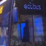 Autobús siniestrado en Málaga