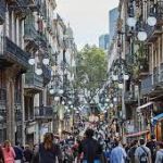 Una calle de Barcelona