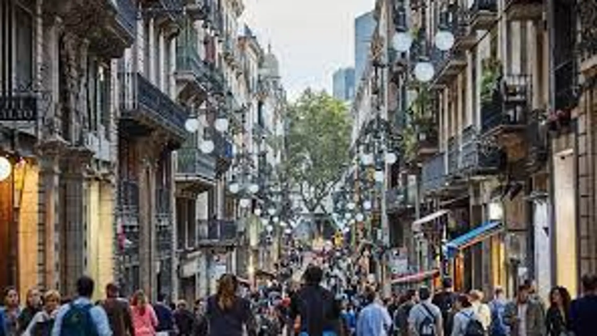 Una calle de Barcelona