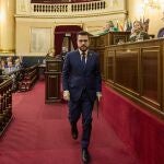 El presidente de la Generalitat, Pere Aragonès, en el Parlament