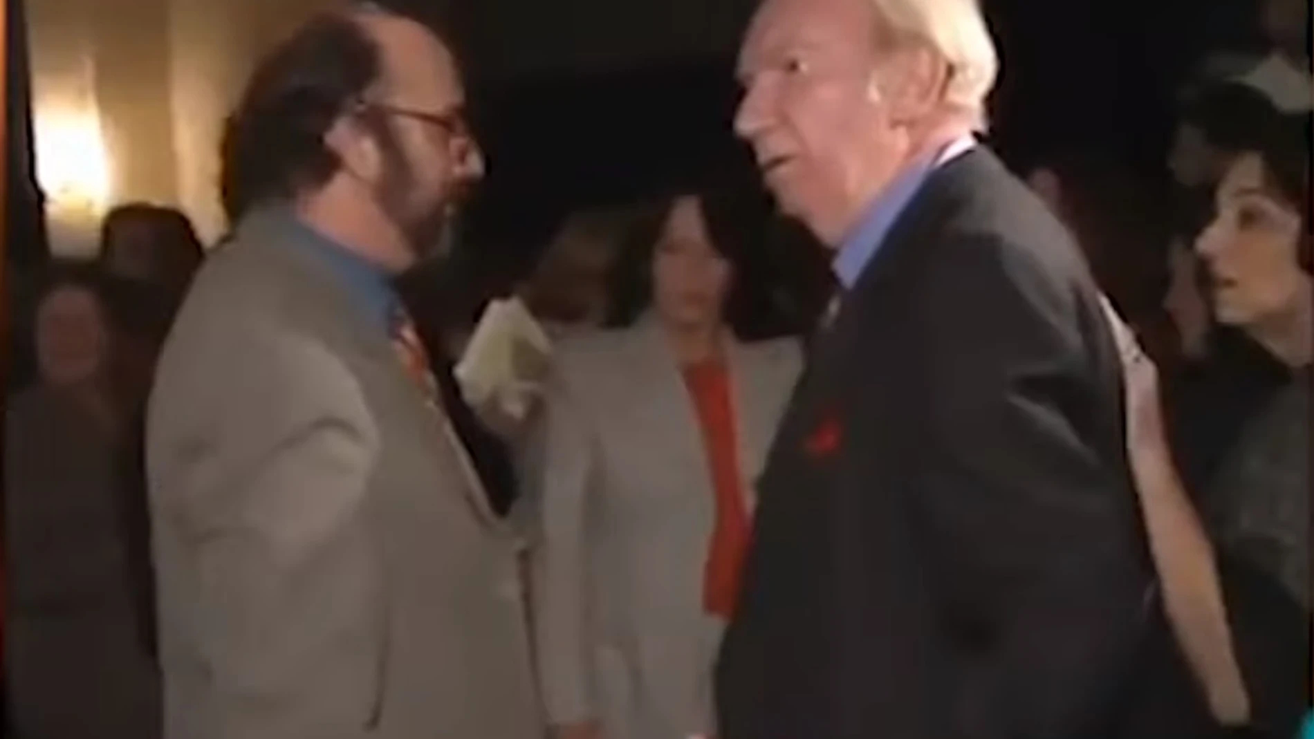 Un momento del encontronazo