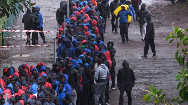 Inmigrantes ilegales llegados a España