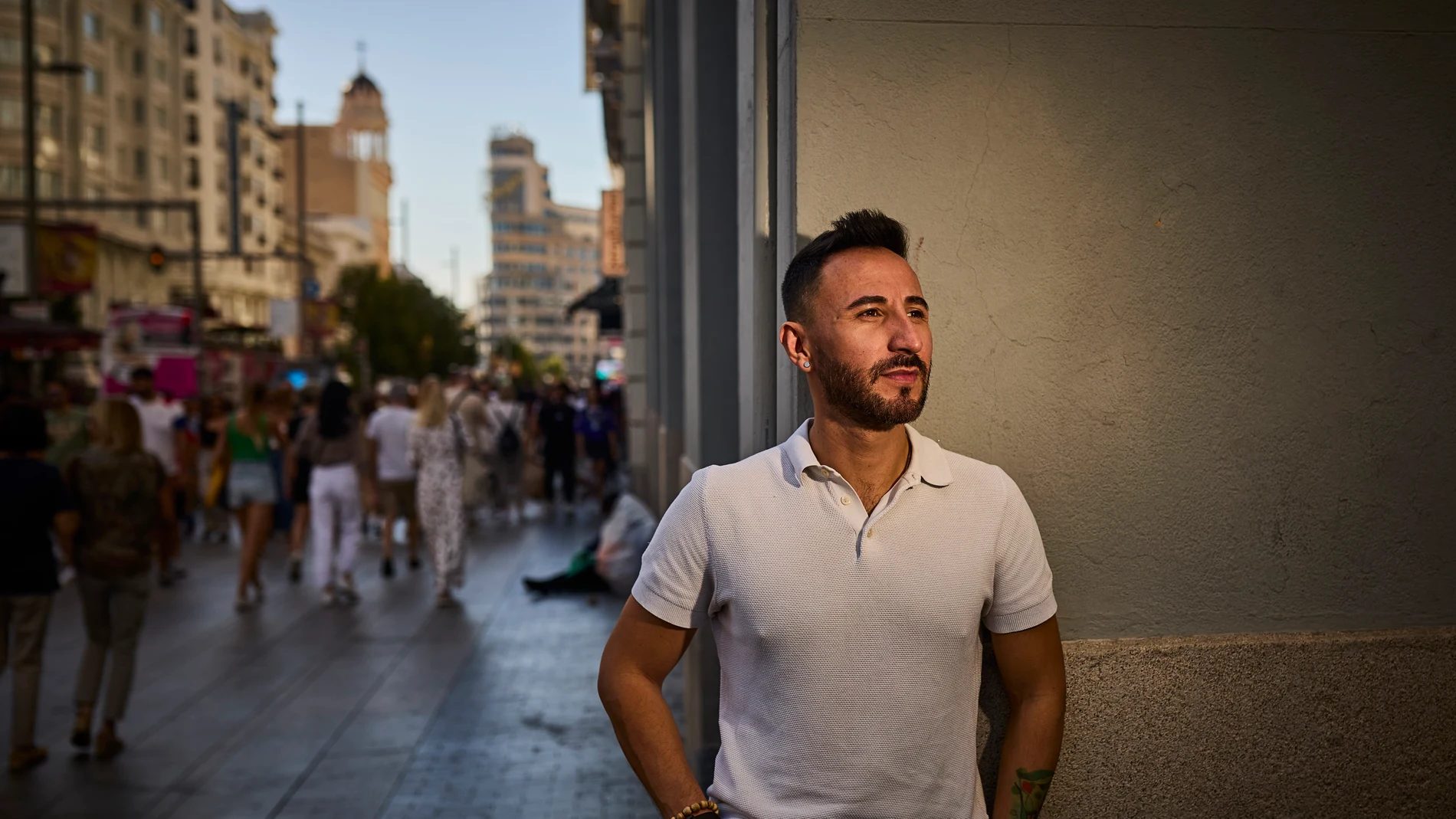 Jimmy Lozano, mexicano propietario de la. Tacoctelería de la calle Valverde en Madrid.