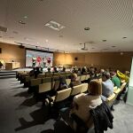 Participantes en las jornadas científicas de Posada de Valdeón