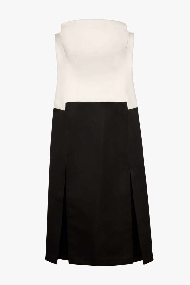 Vestido corsetero. 