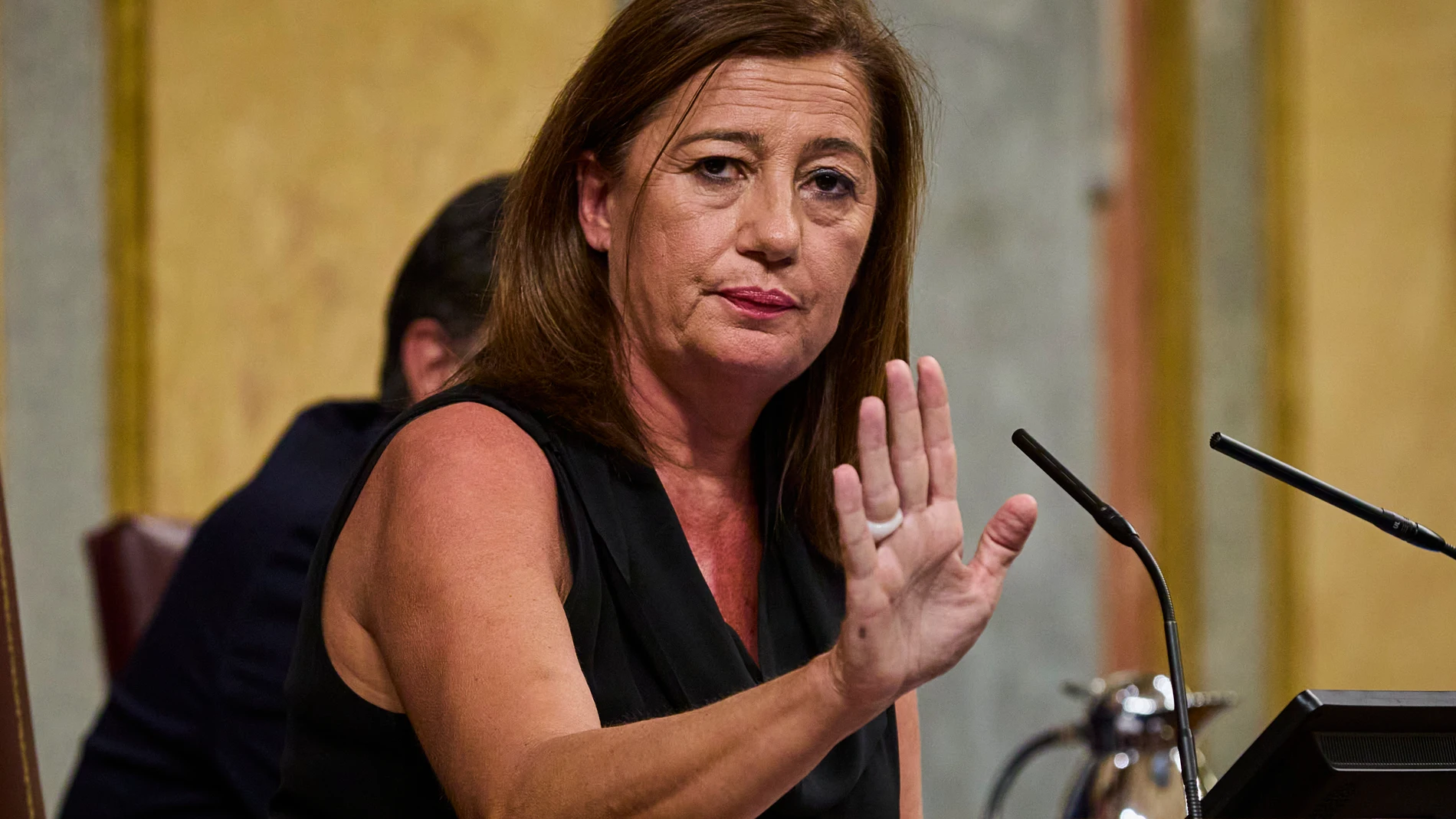 Francina Armengol (Presidenta Congreso) Pleno Sesión de Investidura en el Congreso de los Diputados
