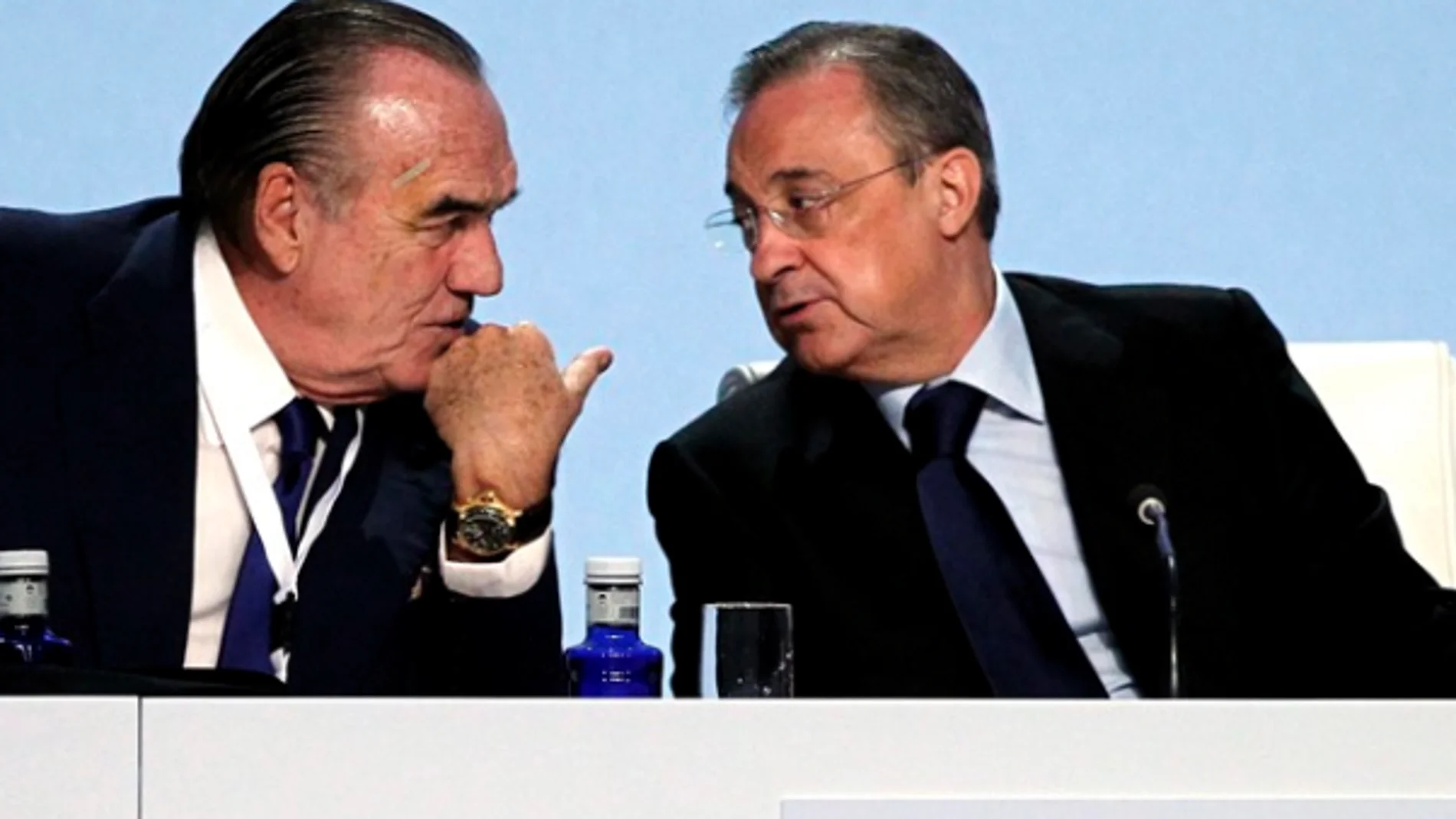 Fernando Fernández Tapias, junto a Florentino Pérez