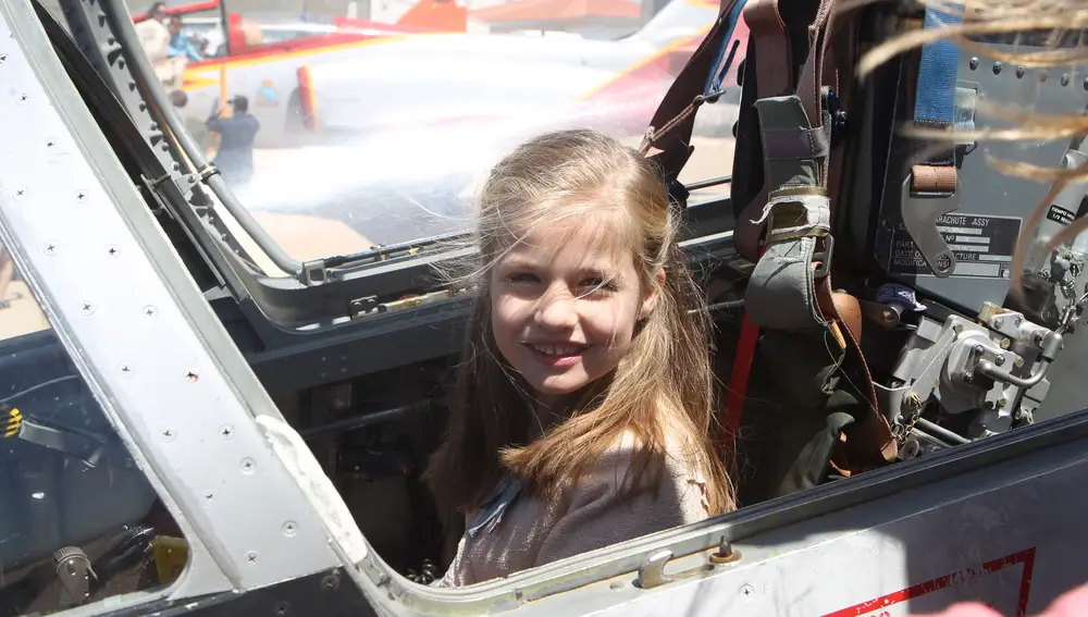 La princesa Leonor en la Academia General del Aire