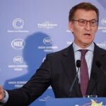 Feijóo ofrece una conferencia en Barcelona
