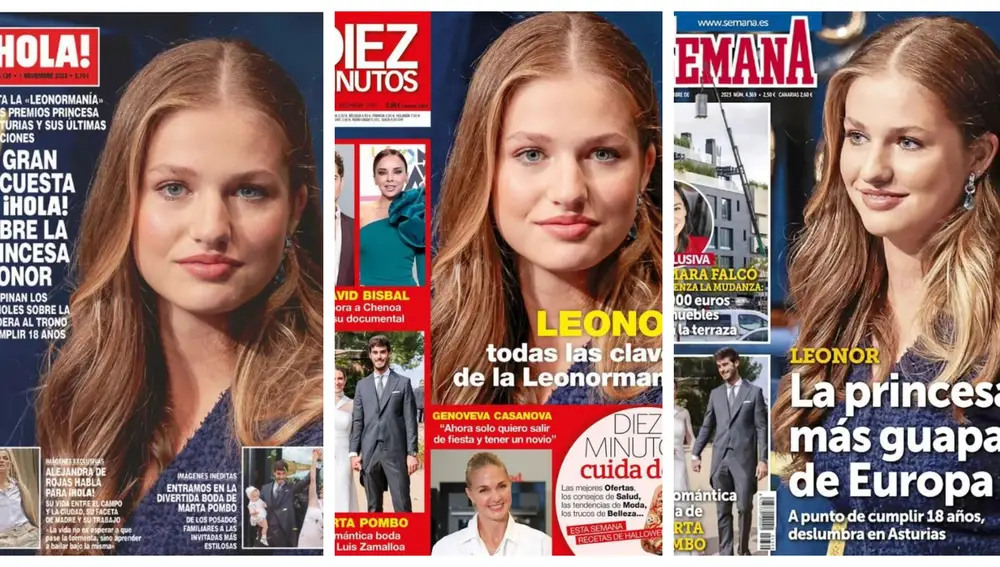 Portadas revistas del corazón 25 octubre 2023