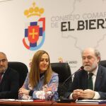 Barcones, entre Olegario Ramón y Jesús Casas