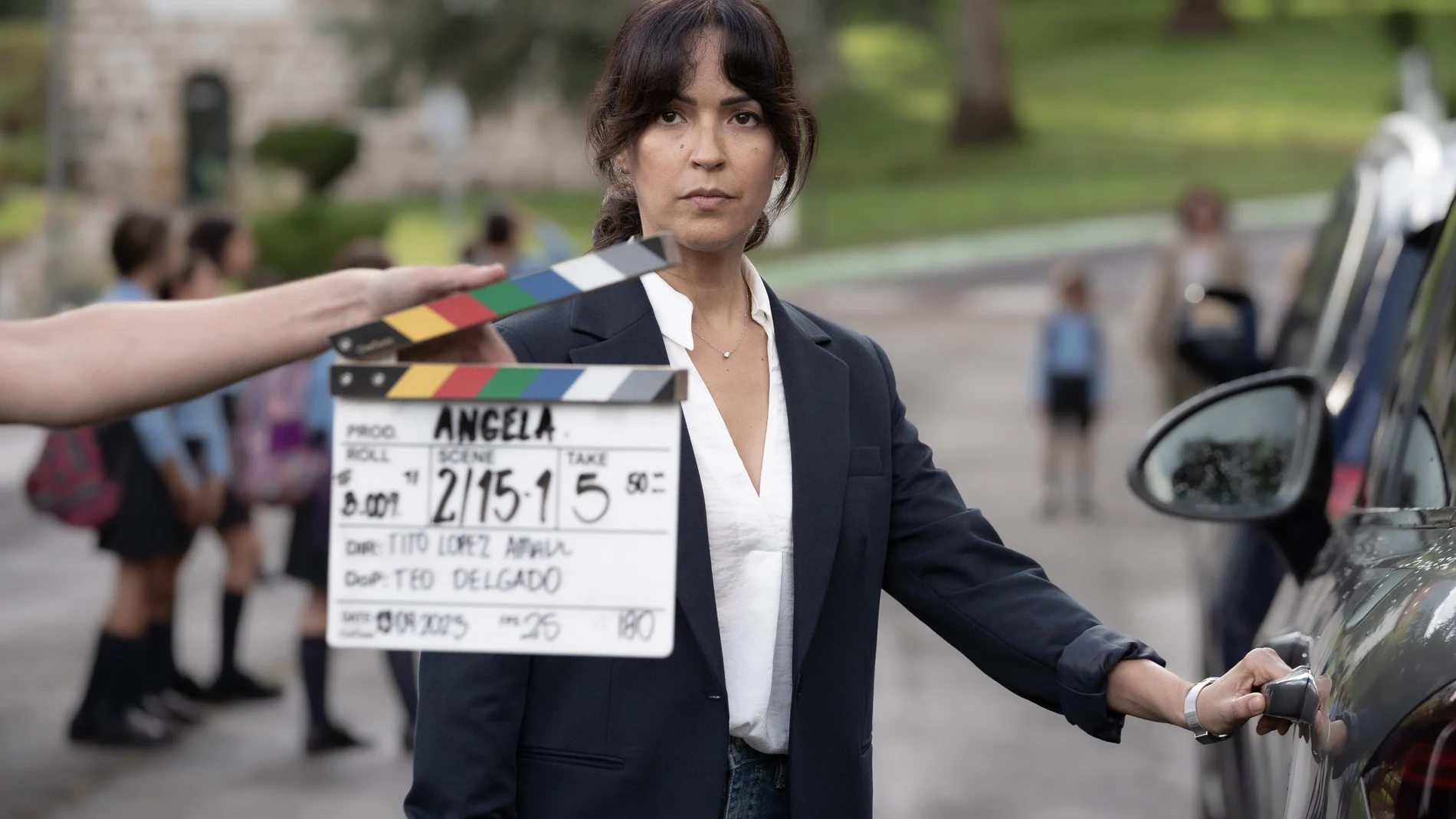 La actriz Verónica Sánchez, en el papel de Ángela
