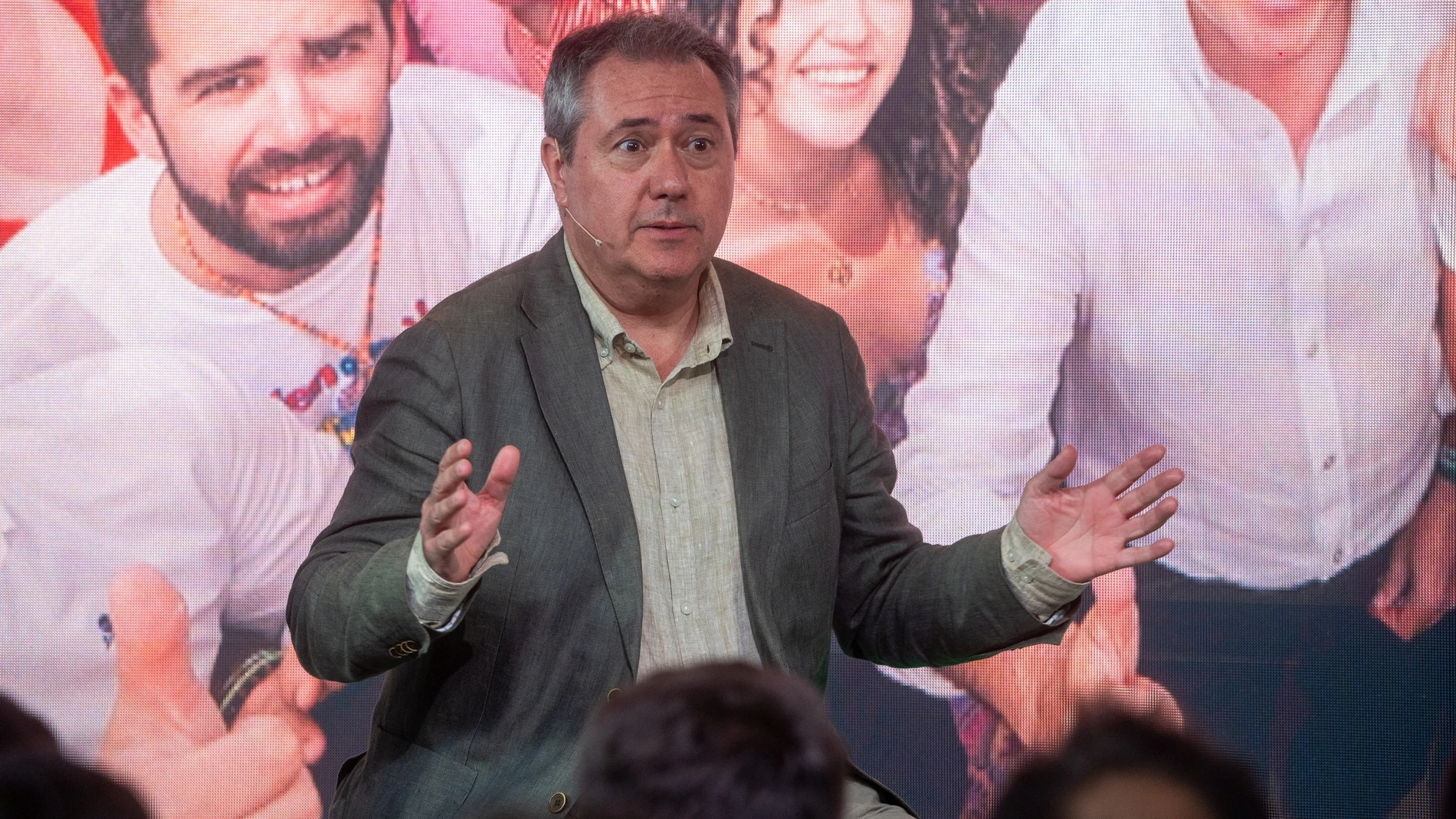 El secretario general del PSOE-A, Juan Espadas