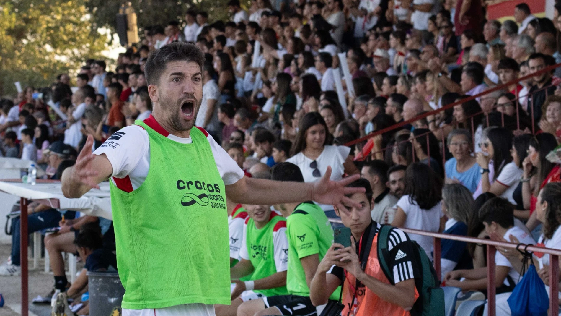 Miguel Ángel Navalón, jugador y capitán del CD Quintanar