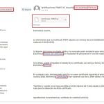 ¿Te ha llegado un correo que avisa de un problema con el certificado digital? Tus datos bancarios están en peligro
