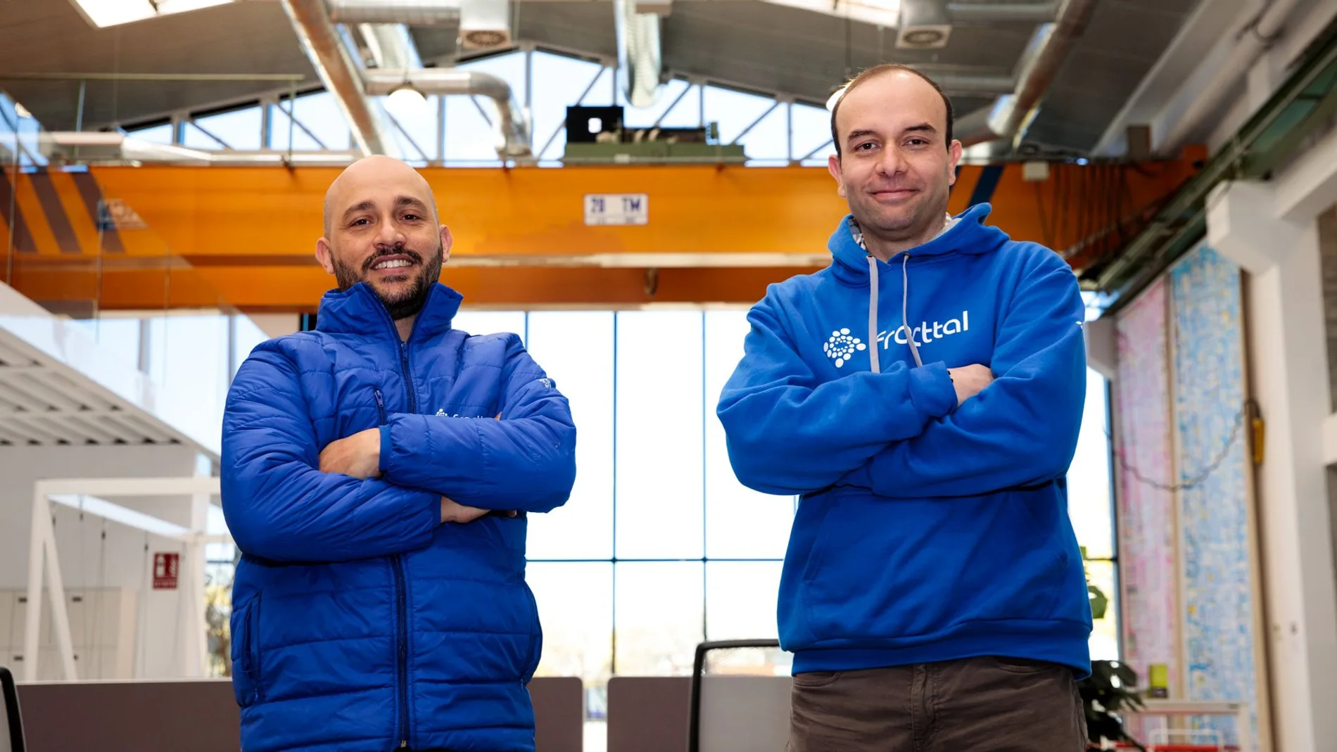 Los fundadores de Fracttal Christian Struve y Cristóbal Silva