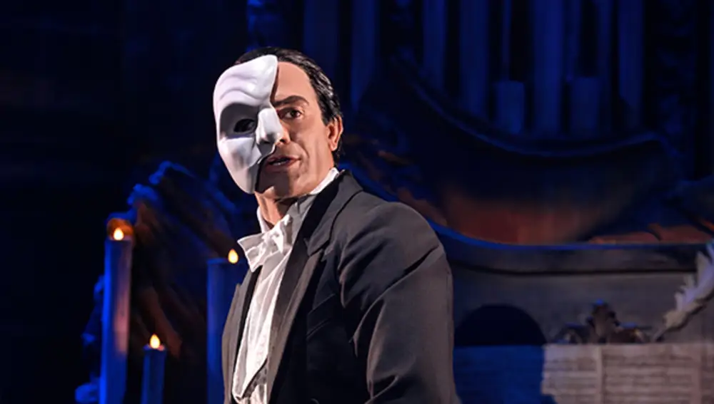 "El fantasma de la ópera" estará en Madrid hasta mediados de enero