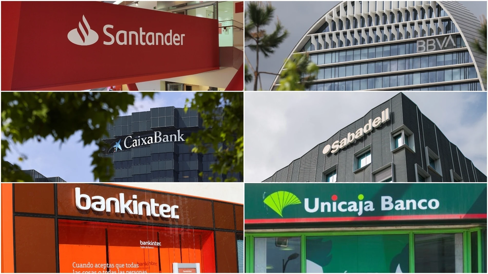 Economía/Finanzas.- Los bancos cotizados rozan los 20.000 millones de beneficios hasta septiembre, un 23,6% más