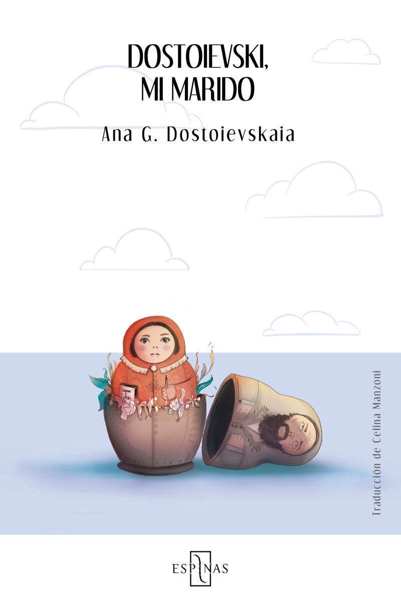 Portada del libro de Ana Dostoievskaia que publican en Espinas