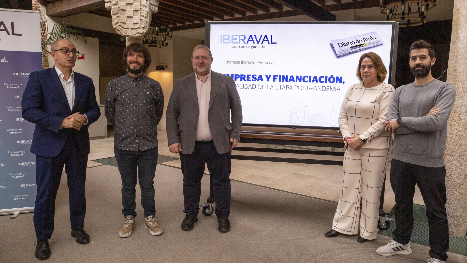 Pedro Pisonero, durante la jornada organizada por Iberaval en Ávila