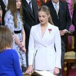 La Princesa Leonor jura la Constitución