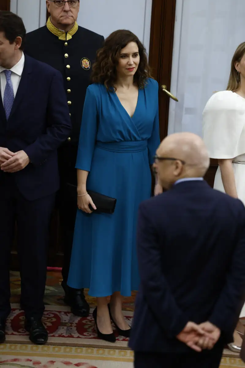 Isabel Díaz Ayuso en el Congreso.