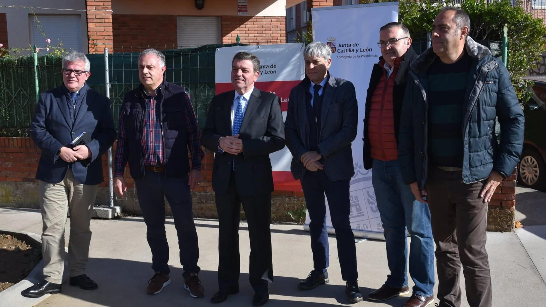 González Gago durante su visita a Astorga