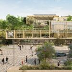 Una maqueta virtual del centro pionero en inmunología CaixaResearch Institute que abrirá sus puertas en 2025 