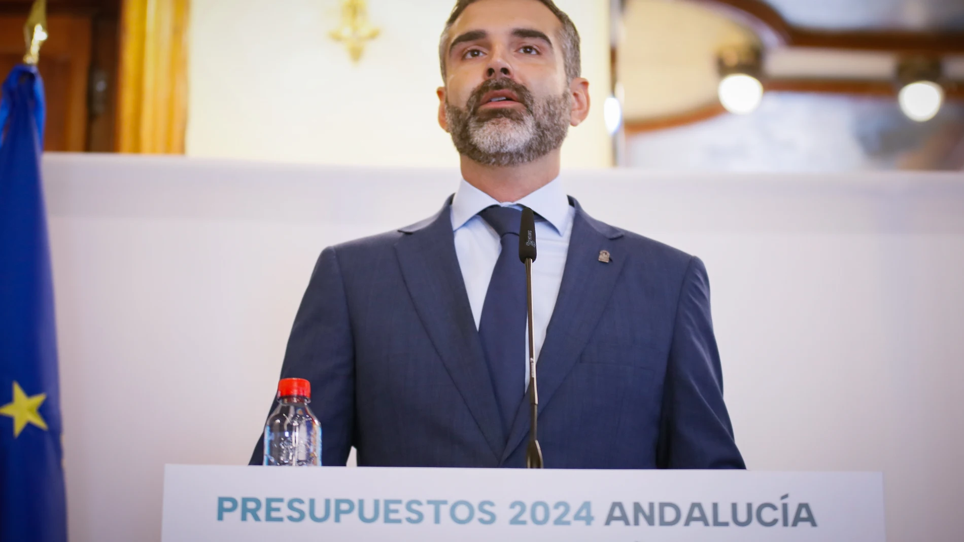 El portavoz del Gobierno andaluz, Ramón Fernández-Pacheco