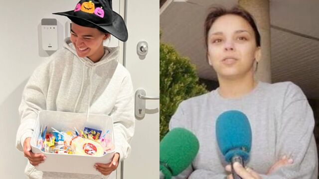 Laura Escanes se disfraza de Chenoa en Halloween